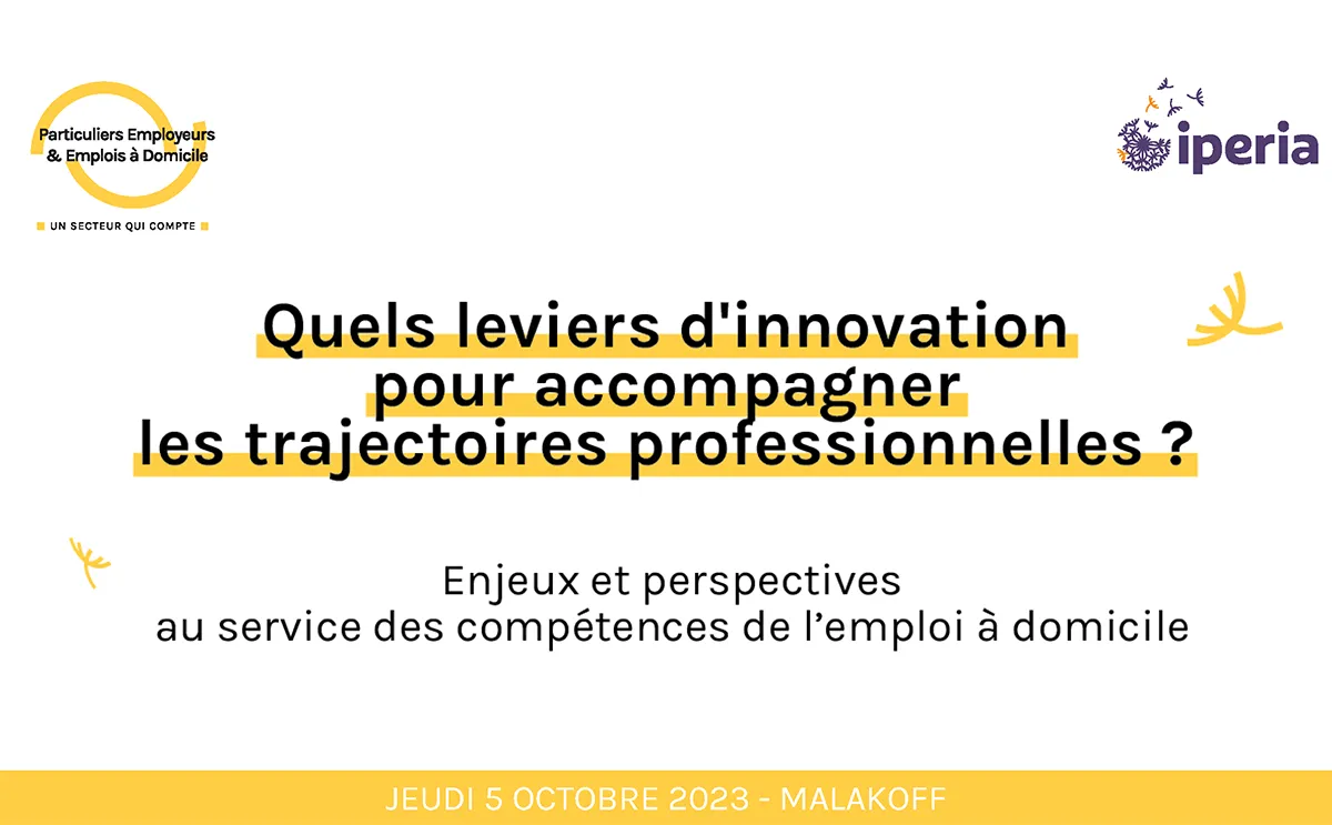 Evénement : quels leviers d’innovation pour accompagner les trajectoires professionnelles ?