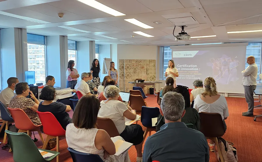 Réunion régionale IPERIA à Paris : organismes de formation réunis autour des évolutions de la certification et des parcours professionnels dans le secteur des particuliers employeurs et de l'emploi à domicile
